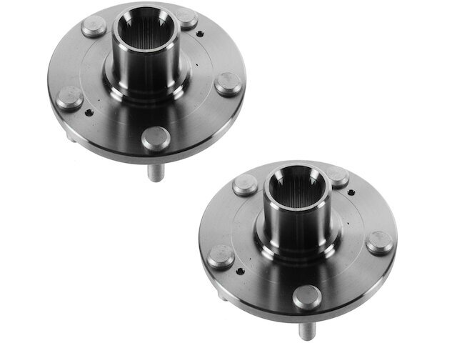 Front DIY Solutions Wheel Hub Set fits Kia Amanti 2007-2009 21PGHT