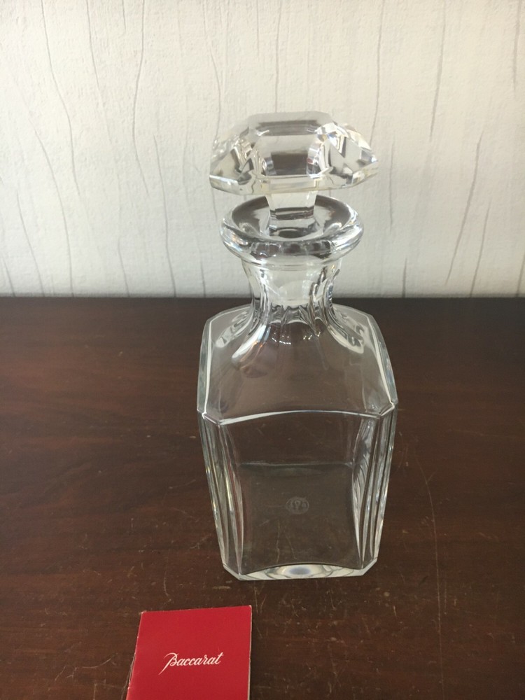 2 Crystal Whisky Or Liqueur Carafes From Baccarat (Price Per Unit)