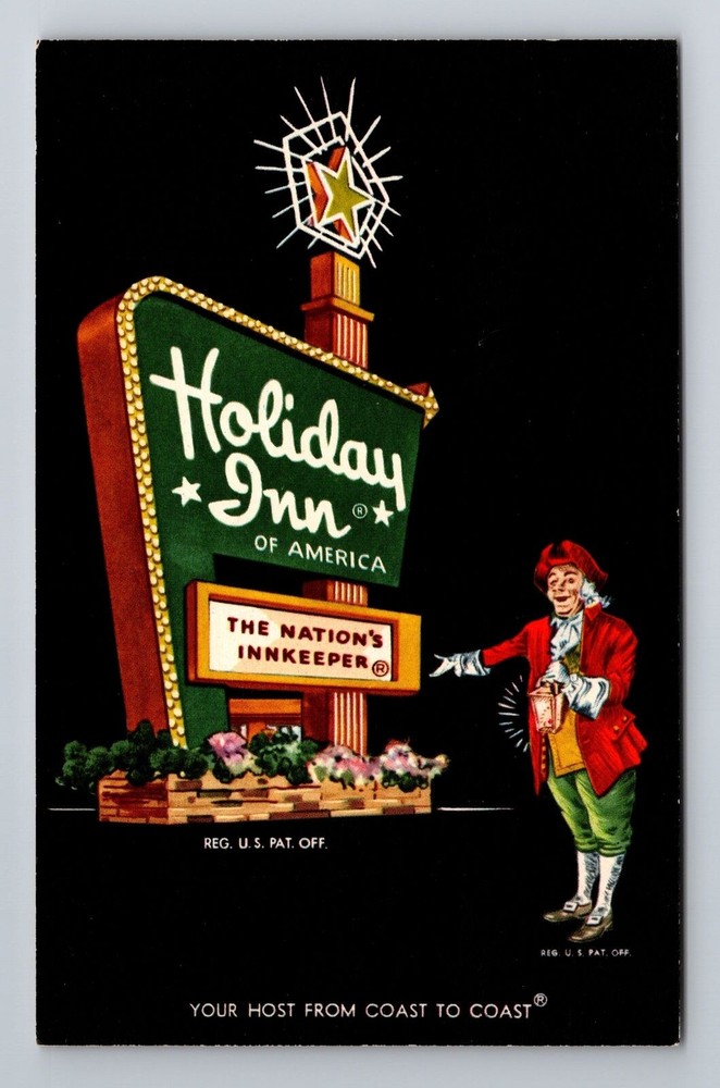 Melrose Park IL-Illinois, Holiday Inn, Advertising, Vintage Souvenir Postcard