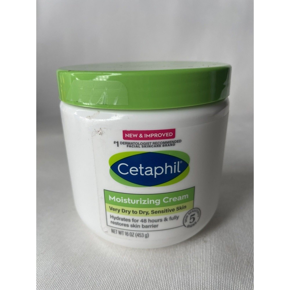 Cetaphil Moisturizing Cream for Very Dry Sensitive Skin 16oz 453g
