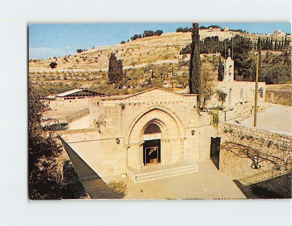 Postcard Tomb of the Virgin Mary  Jerusalem Israel