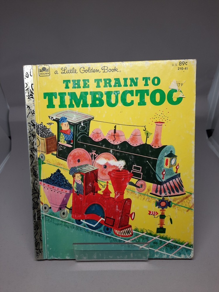 1979 The Train to Timbucktoo Little Golden Book