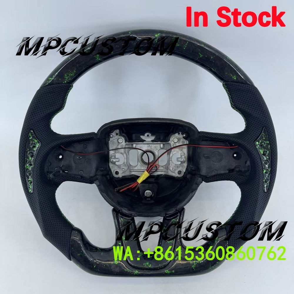 Forged Carbon Steering Wheel For Dodge Charger Challenger Hellcat Durango SRT
