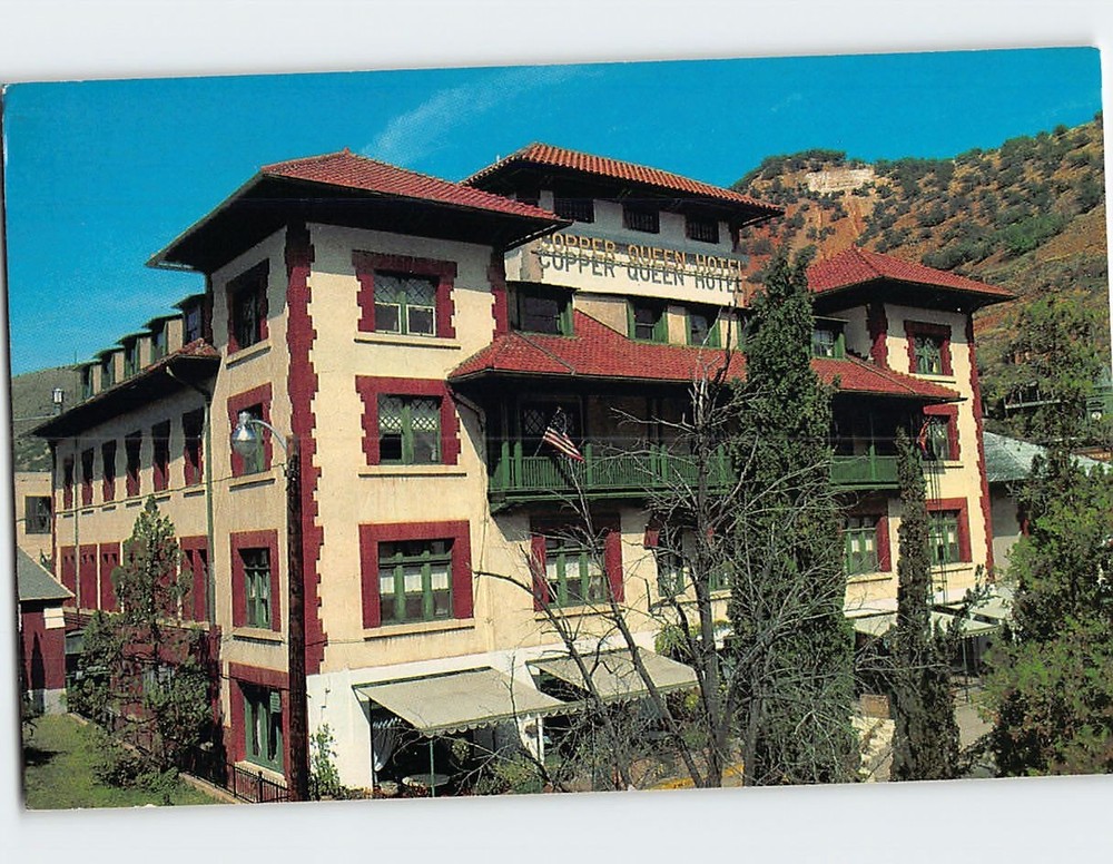 Postcard Copper Queen Hotel Bisbee Arizona USA