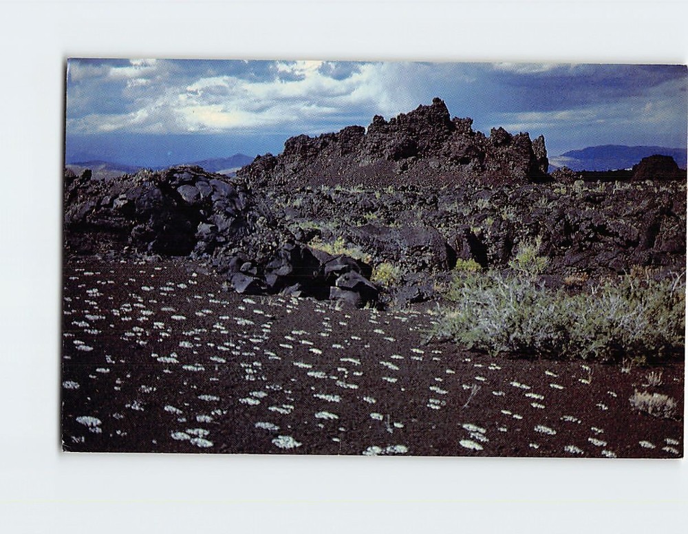 Postcard Devil's Orchard Craters of the Moon National Monument Idaho USA