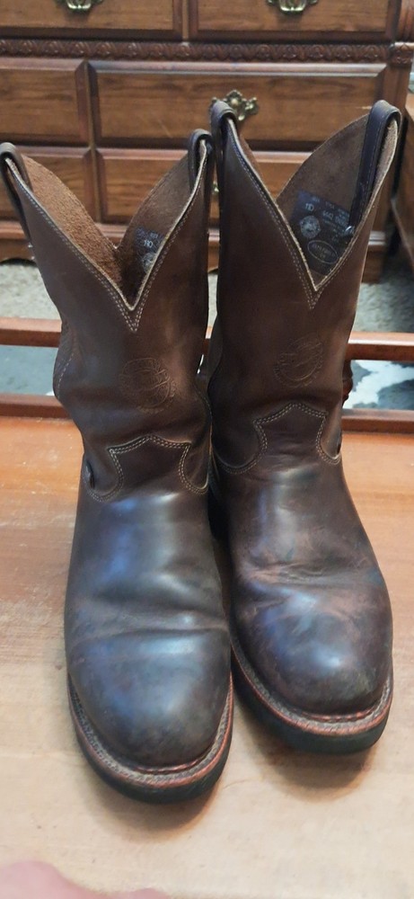 Men's Justin Boots Size 11D Genuine USA Made Western Boots