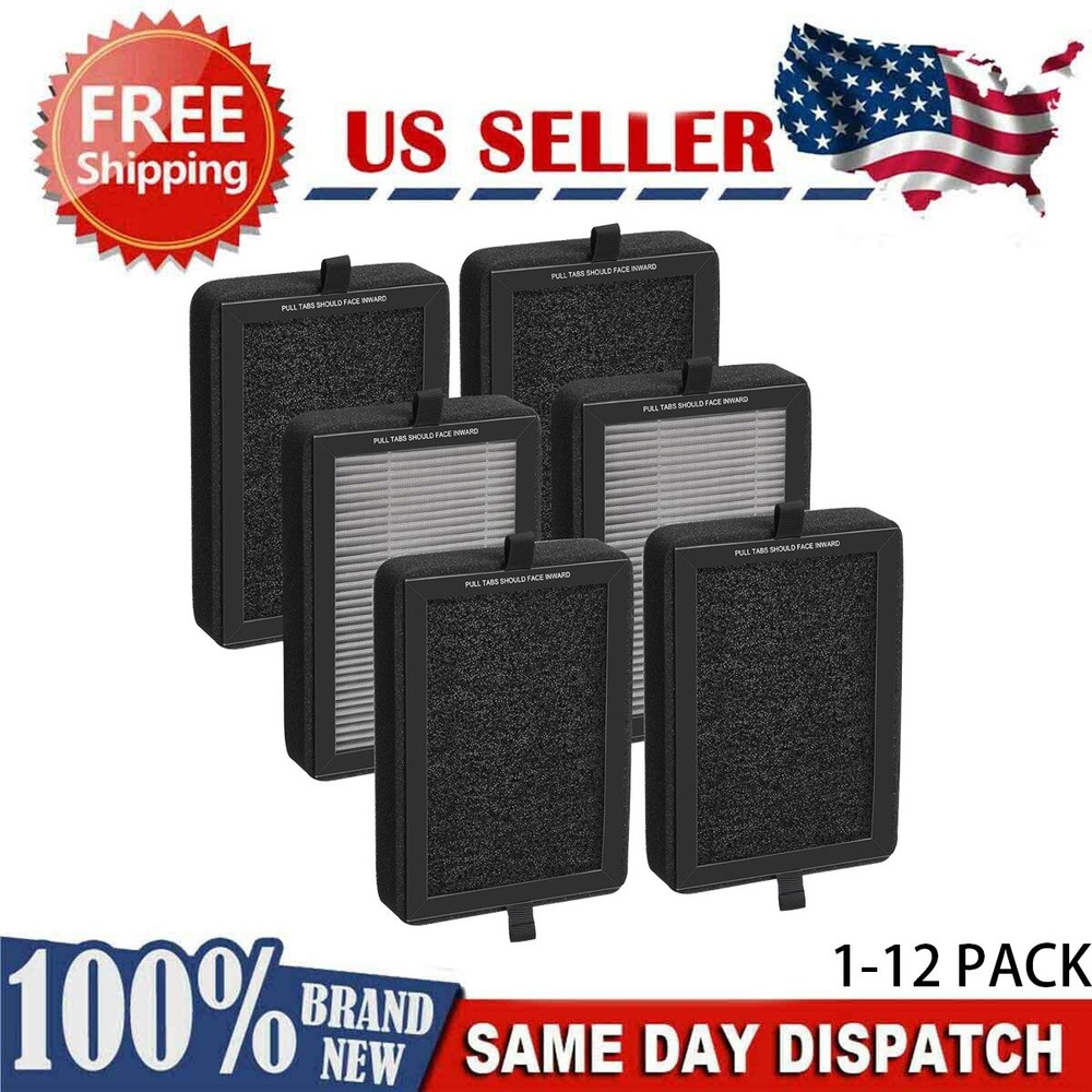 1-12 Pcs Replacement Filter For Levoit LV-H128 HM669A ROVACS (RV60) Air Purifier