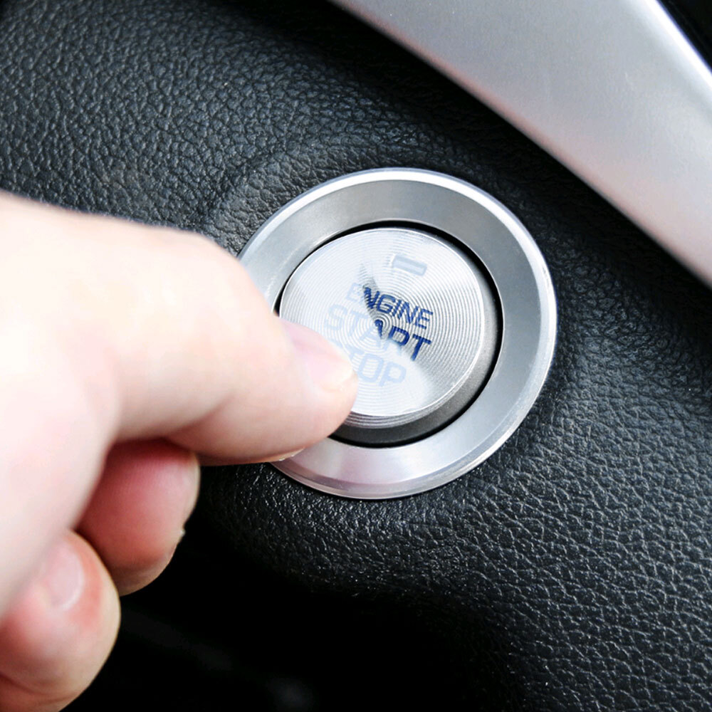 Car Engine Ignition Start/ Stop Button Protective Film Sticker Accessories