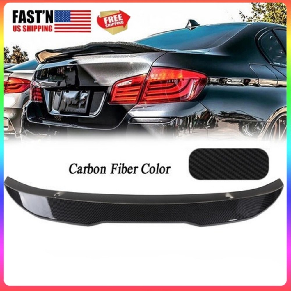 Carbon Fiber High Kick Trunk Spoiler for 2011-2017 BMW F10 520i 528i 535i 535d