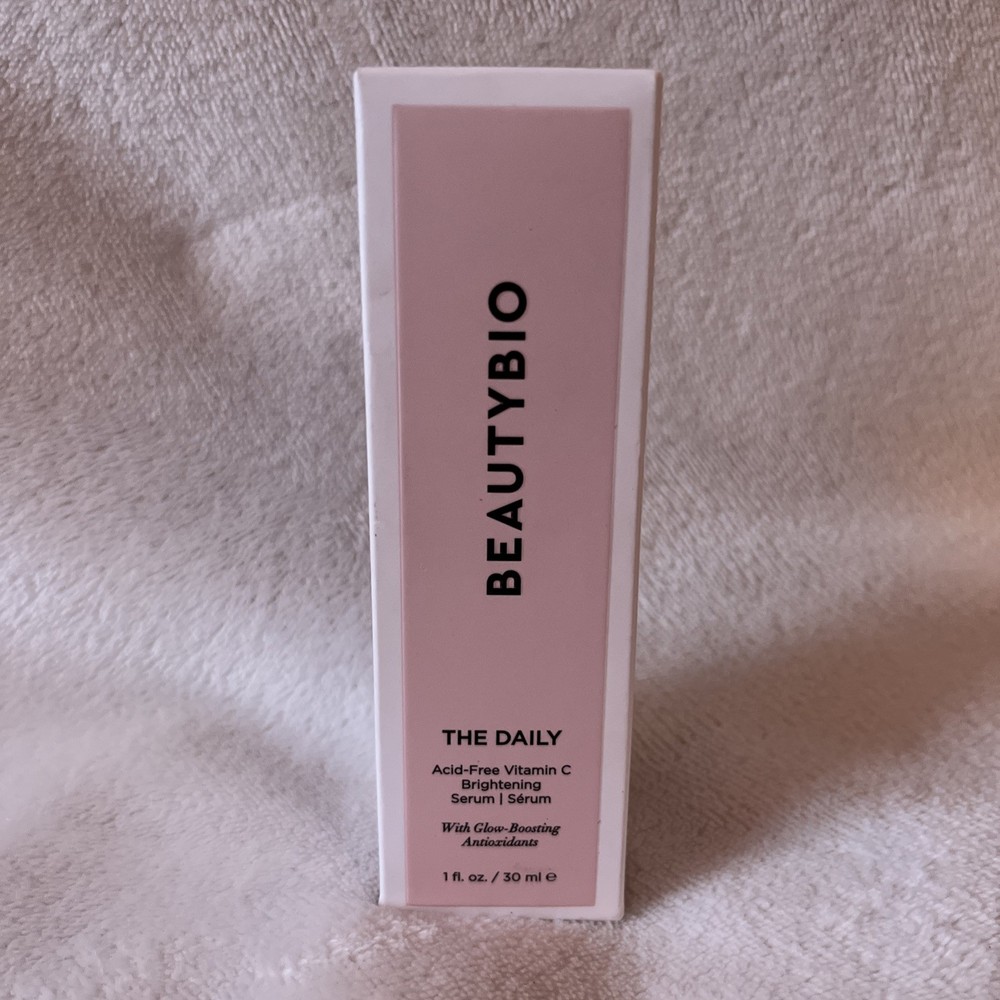 Beauty Bio The Daily Acid Free Vitamin C Brightening Serum 1 Oz New Sealed-image