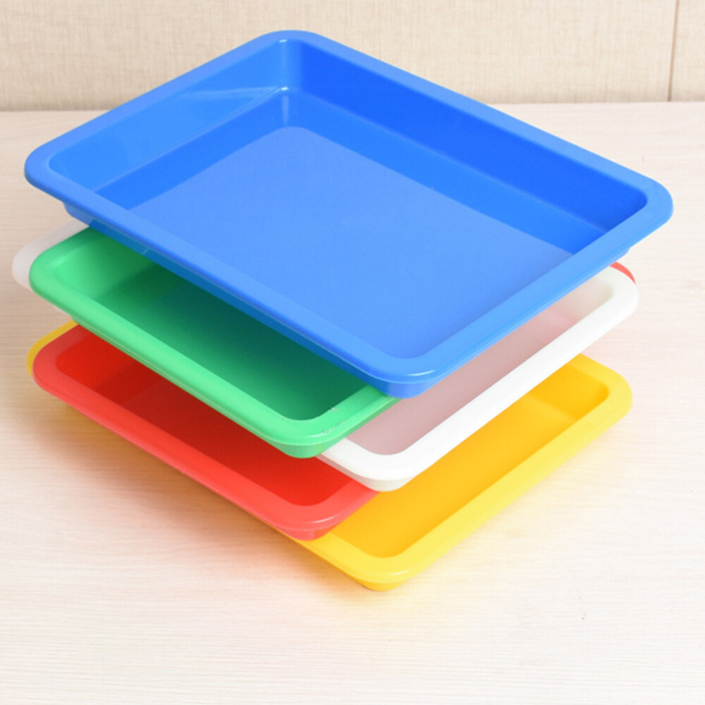 5pc Decorative Coffee Table Tray Set for Snacks & Organizing