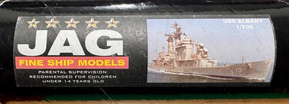 JAG FINE SHIP MODELS 1/700 USS ALBANY CG-10 Guided Missile cruiser RESIN SHIP