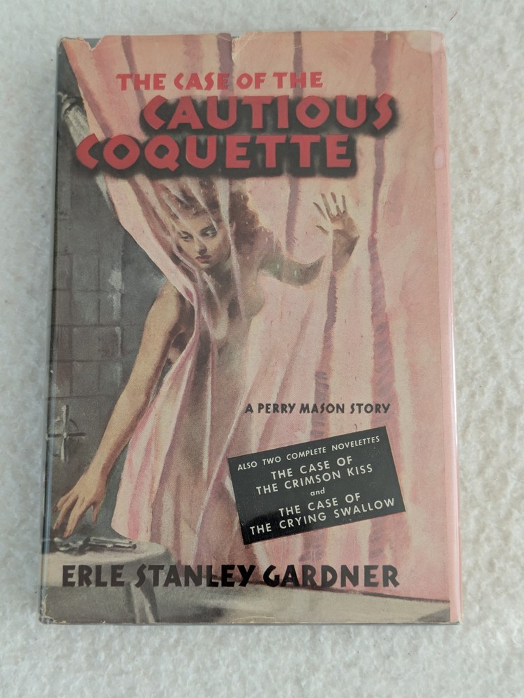 CASE OF THE CAUTIOUS COQUETTE Perry Mason ERLE STANLEY GARDNER Morrow Book Club