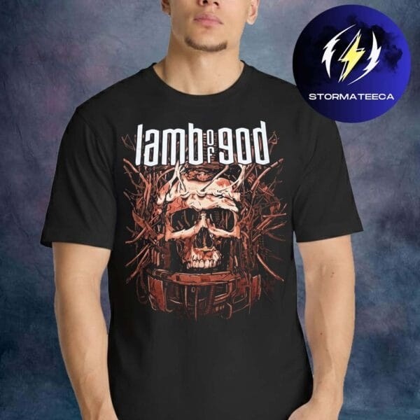 Lamb Of God North America Tour 2026 Iron Crown Unisex T-Shirt
