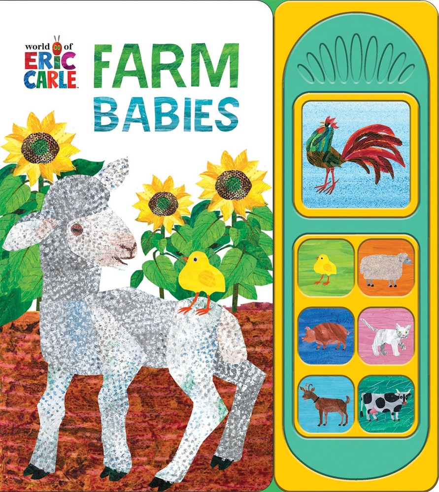 World of Eric Carle, Farm Babies 7-Button Sound Book - PI Kids - board book ...