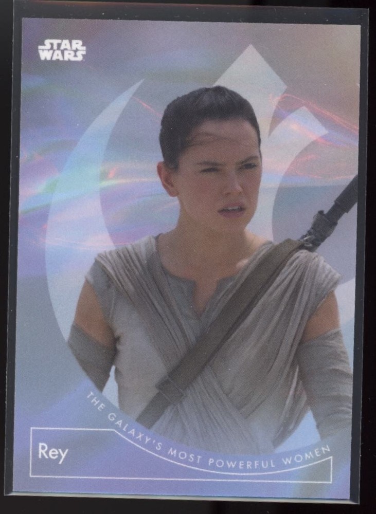 REY 2022 Topps Star Wars The Galaxy's Most Powerful Women #6 QTY