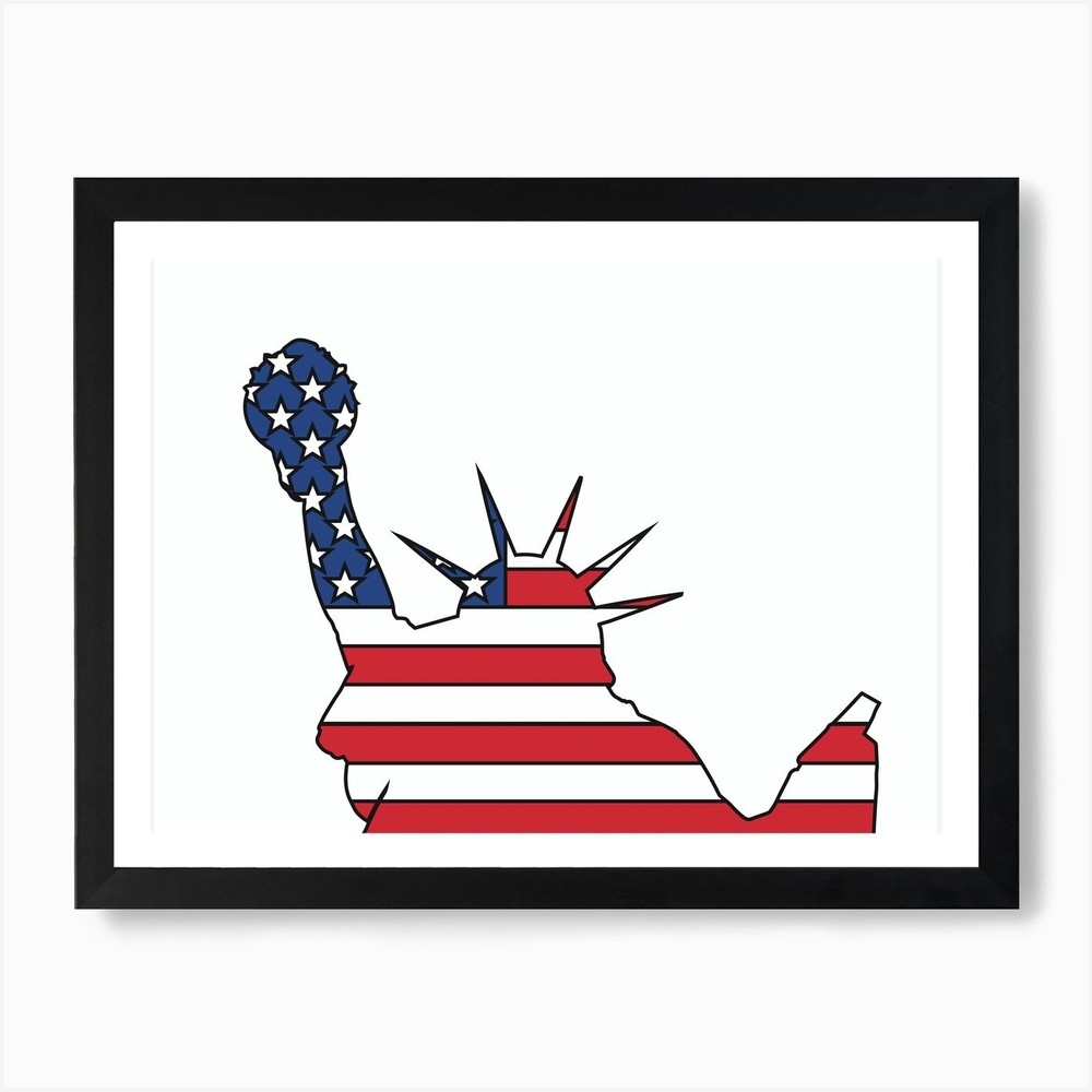 Statue of Liberty 51 Framed Art Print Canvas Wall Decor Poster Picture  