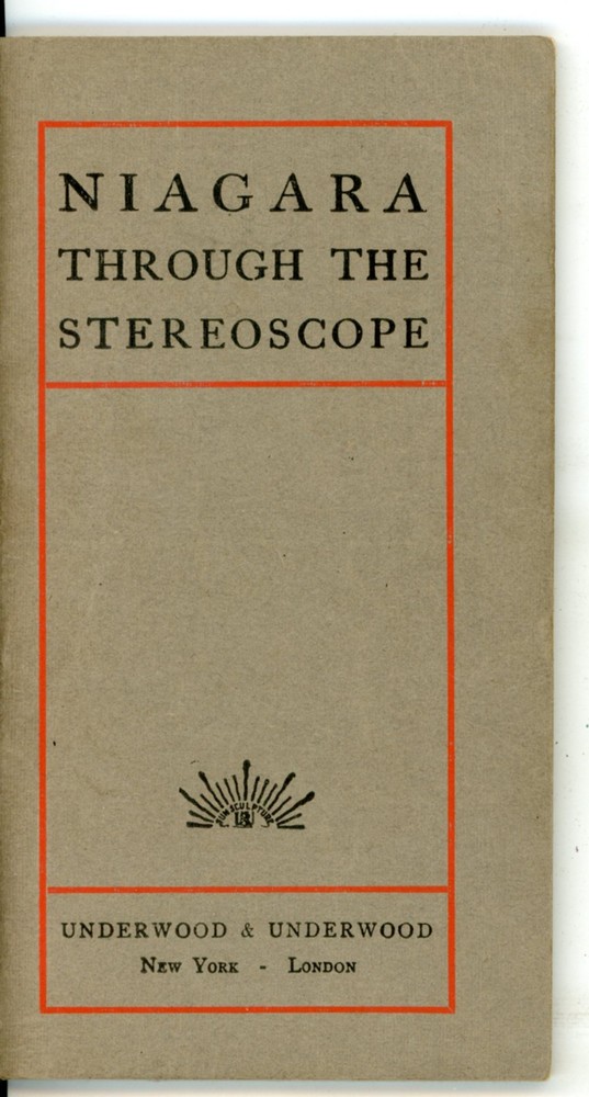 'Niagara through the Stereoscope' Booklet Underwood