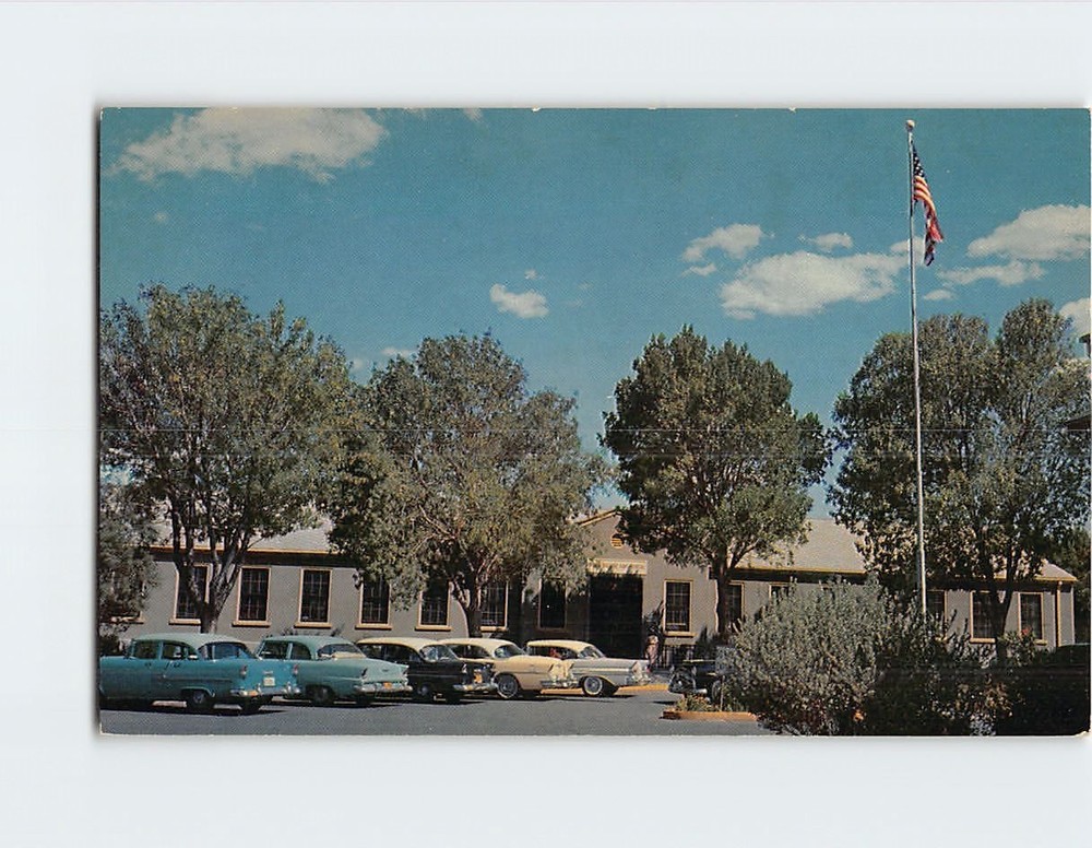 Postcard Headquarters William Beaumont Army Hospital Fort Bliss Texas USA