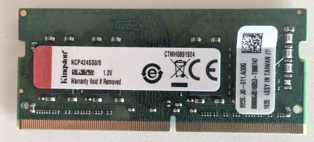 Kingston 8GB PC4-19200 DDR4 Laptop Memory RAM KCP424SS8/8