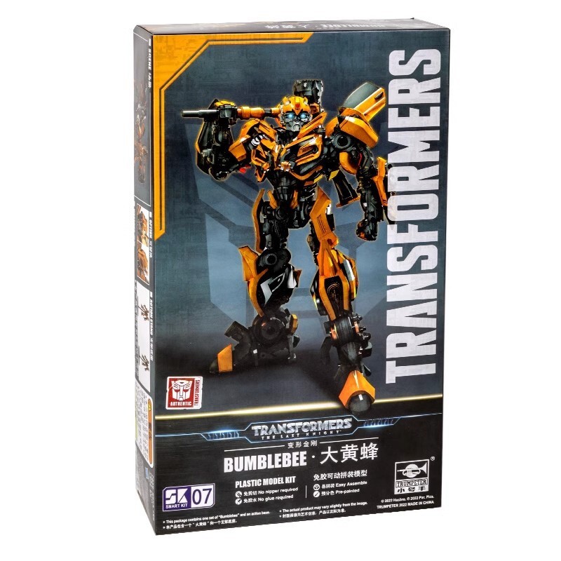 Trumpeter Transformers TF5 Bumblebee Movie Version  Action Figure Model Kit