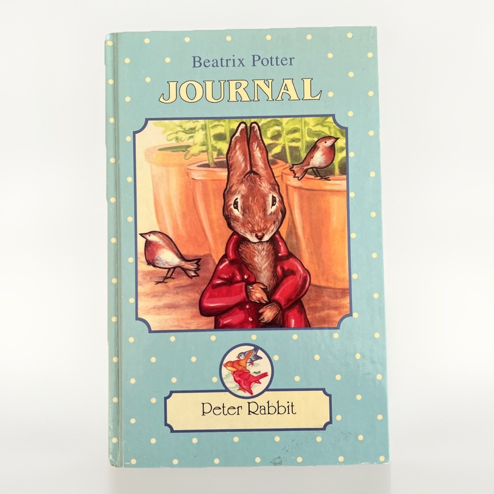 Beatrix Potter Peter Rabbit Hardcover Journal Landoll’s 1995 Lined Pages Vintage