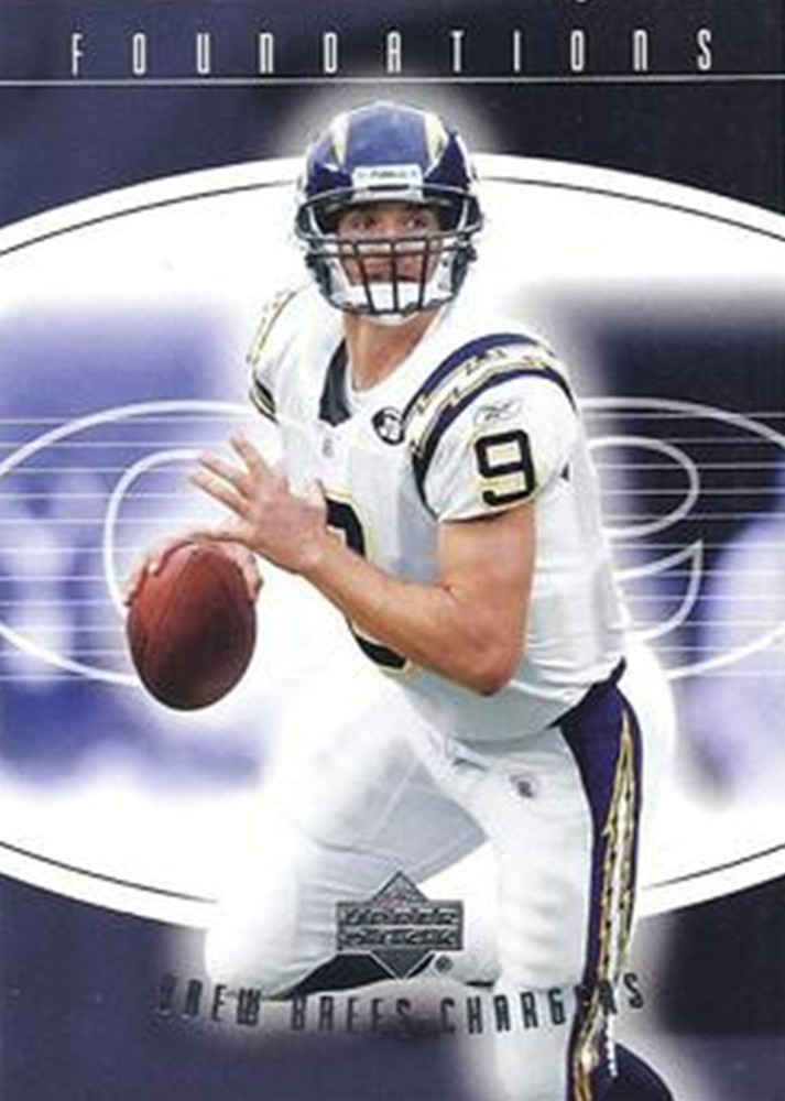 2004 Upper Deck Foundations #81 Drew Brees San Diego Chargers HOF