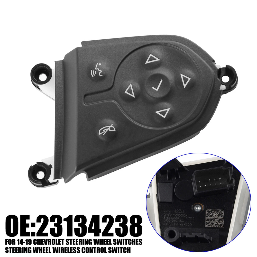 OEM For 2014-2019 Chevrolet Steering Wheel Radio Audio Control Switch 23262276