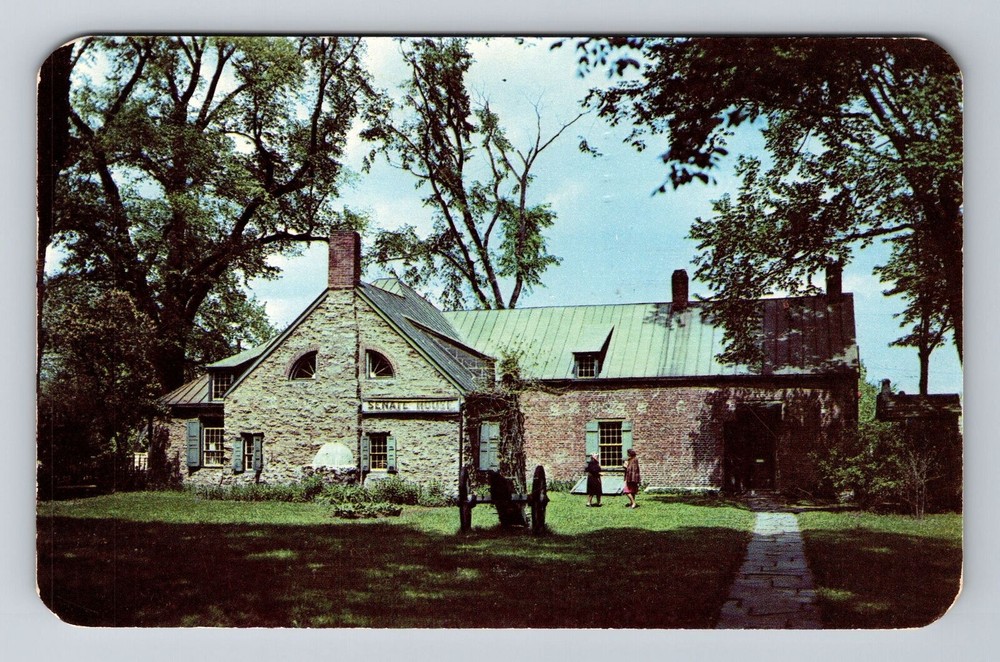 Kingston NY-New York, Old Senate House, c1951 Vintage Postcard