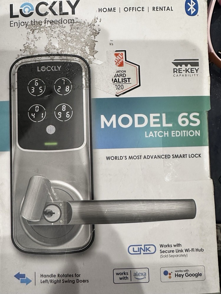 Smart Lockly PGD6S Latch Edition – Keyless Secure Entry