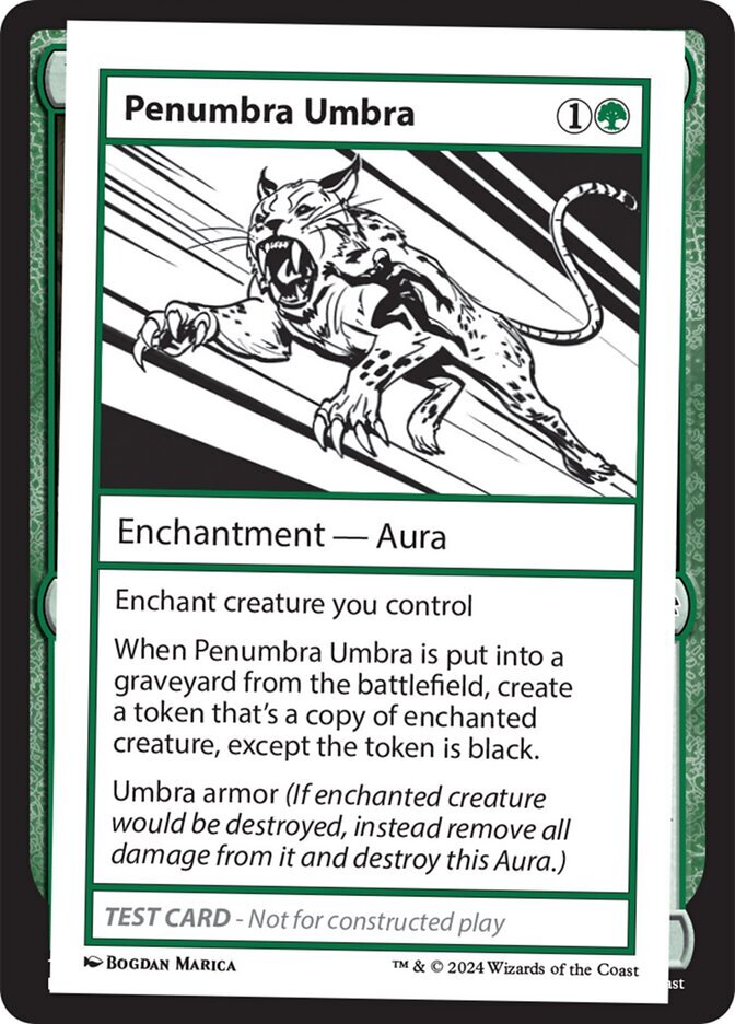 MTG Magic the Gathering Penumbra Umbra (342/390) Mystery Booster 2 NM