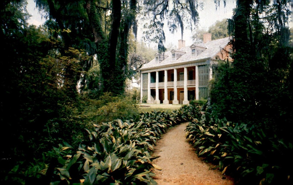 Shadows on the Teche, New Iberia Plantation Home, 1830 Postcard