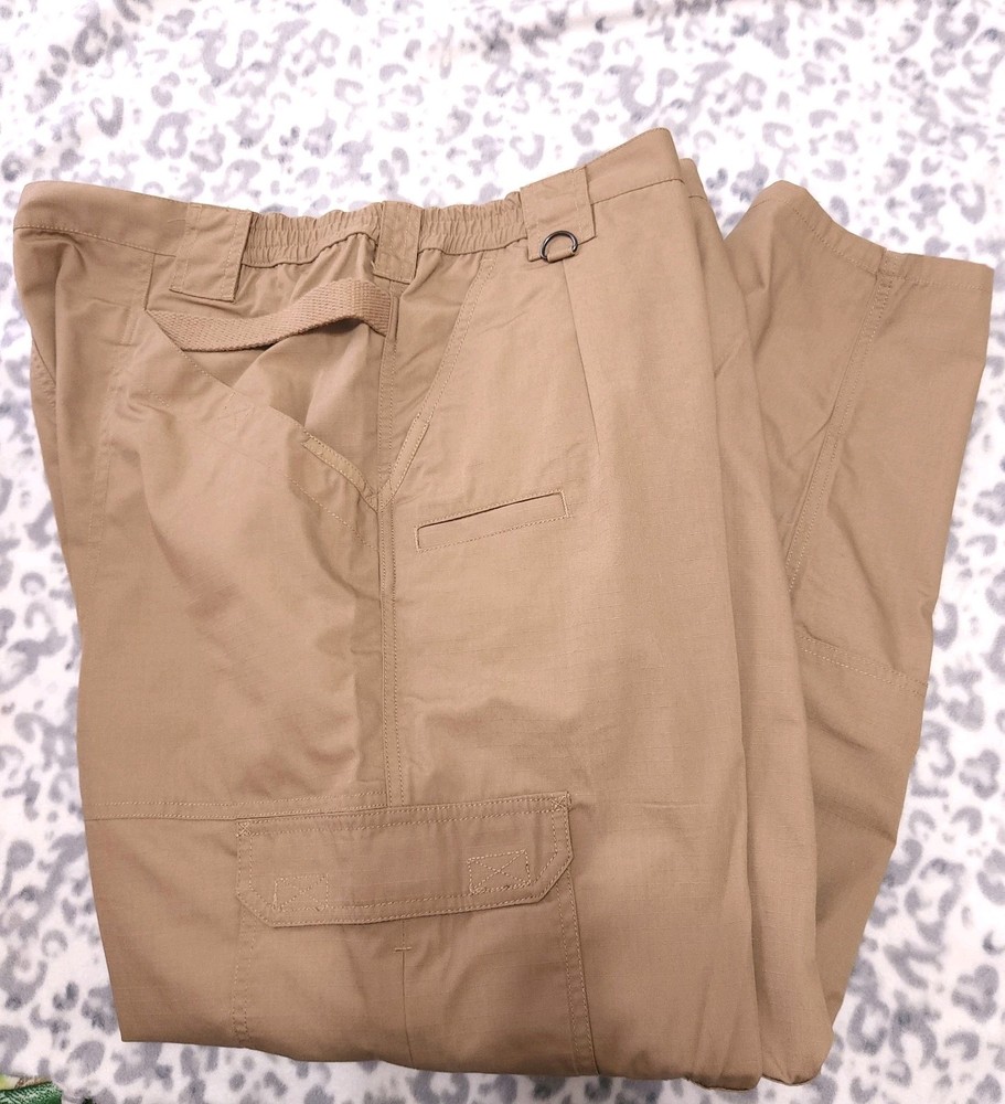 511 Tactical Cargo Pants Size 44x30 Color Khaki.   New