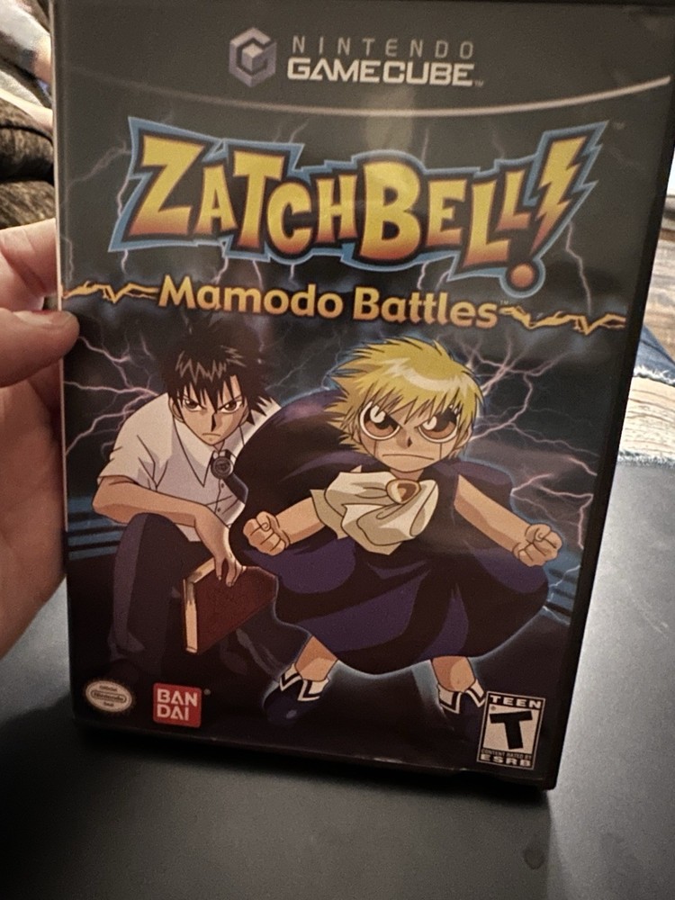 Bandai Zatch Bell! Mamodo Battles Nintendo GameCube Manual Bonus Card