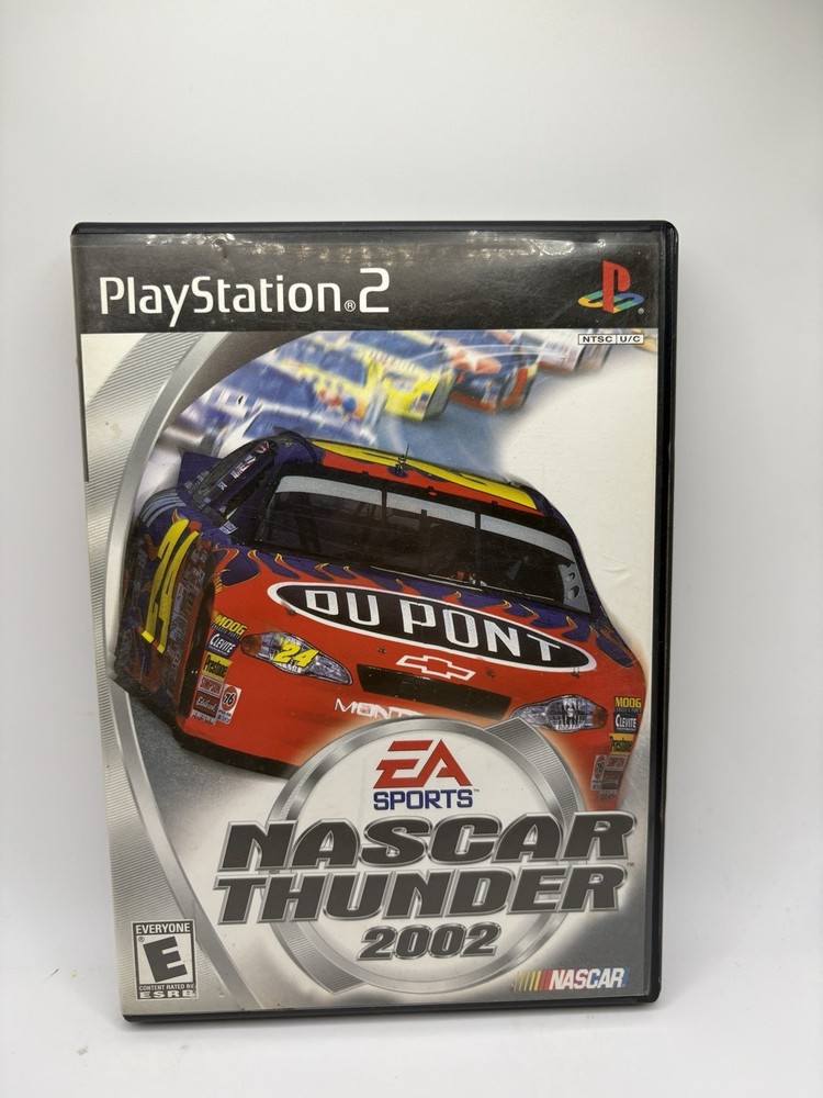 NASCAR Thunder 2002 (Sony PlayStation 2, 2001) Complete