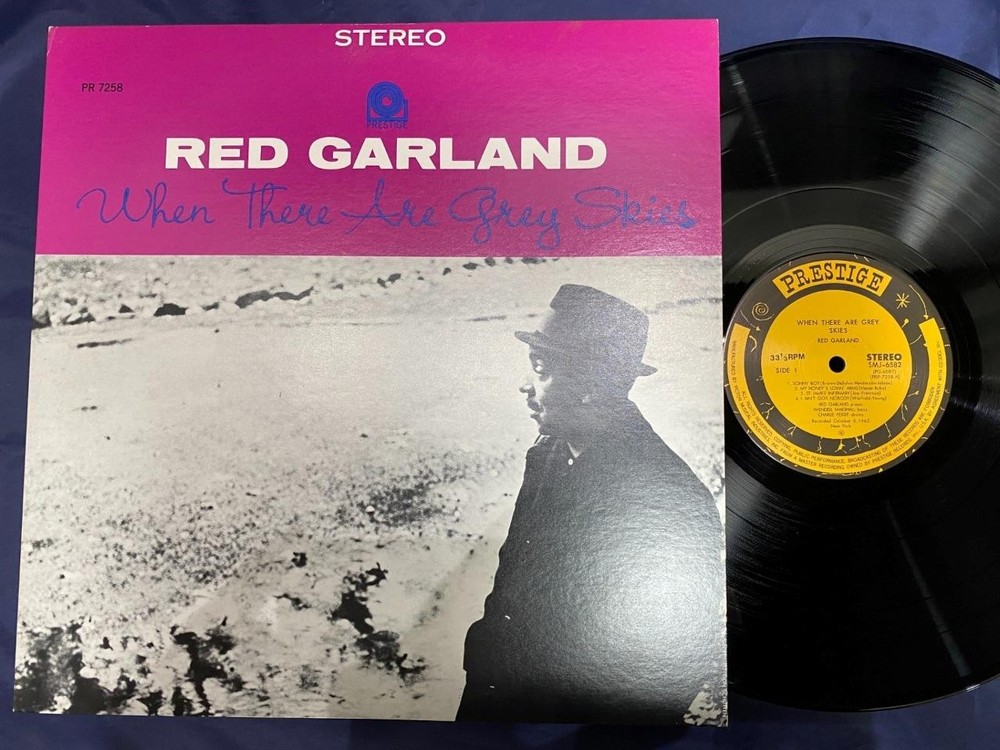 Red Garland When There Are Grey Skies Prestige Smj 6582 Stereo Japan Lp