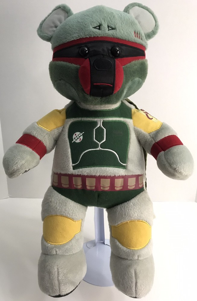 Build A Bear Star Wars Boba Fett The Original Mandalorian Plush Retired BAB