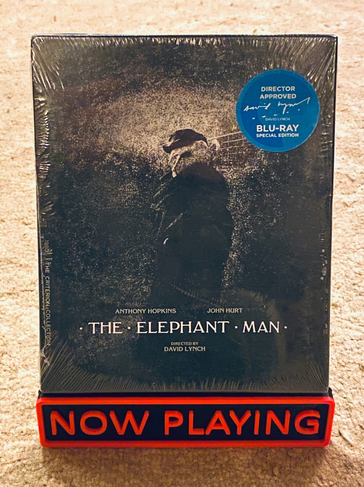 David Lynch's The Elephant Man Criterion Collection Blu-ray 1980 OOP Rare SEALED