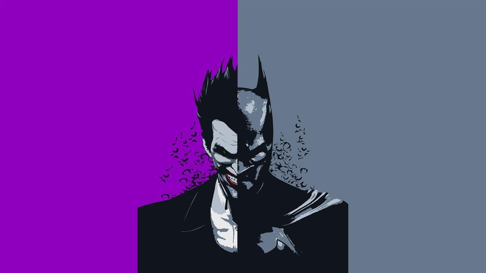 Batman Joker Metal Art Print Comics Poster 8in x 12in Lot Up
