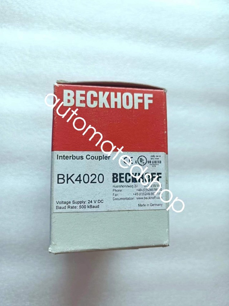 BK4020   EtherCAT bus coupler brand new Shipping DHL or FedEX #A6-3