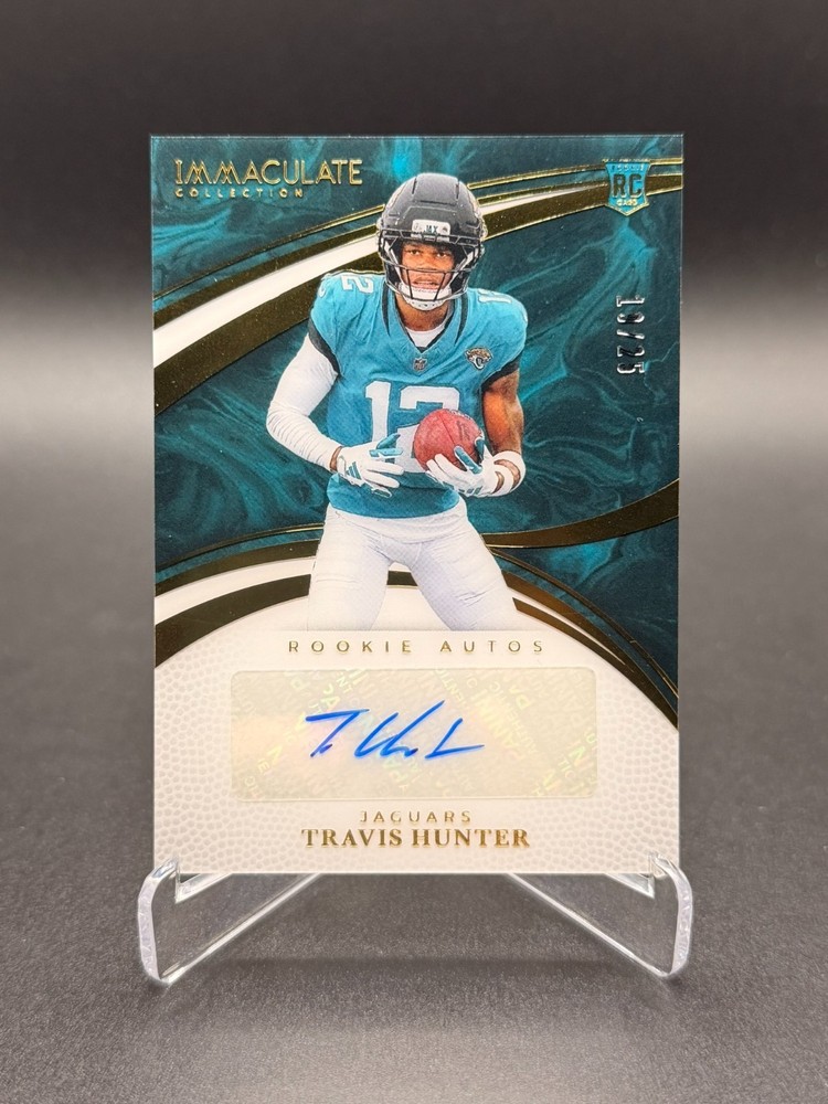 2025 Panini Immaculate Rookie Auto Travis Hunter /25 RA-TH