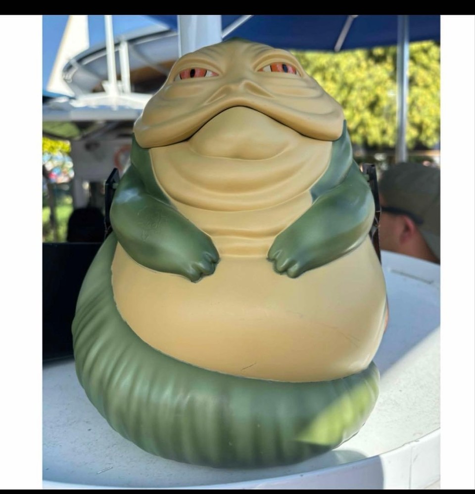 Jabba the Hut California Disney Star Wars Popcorn Bucket #84a8a5