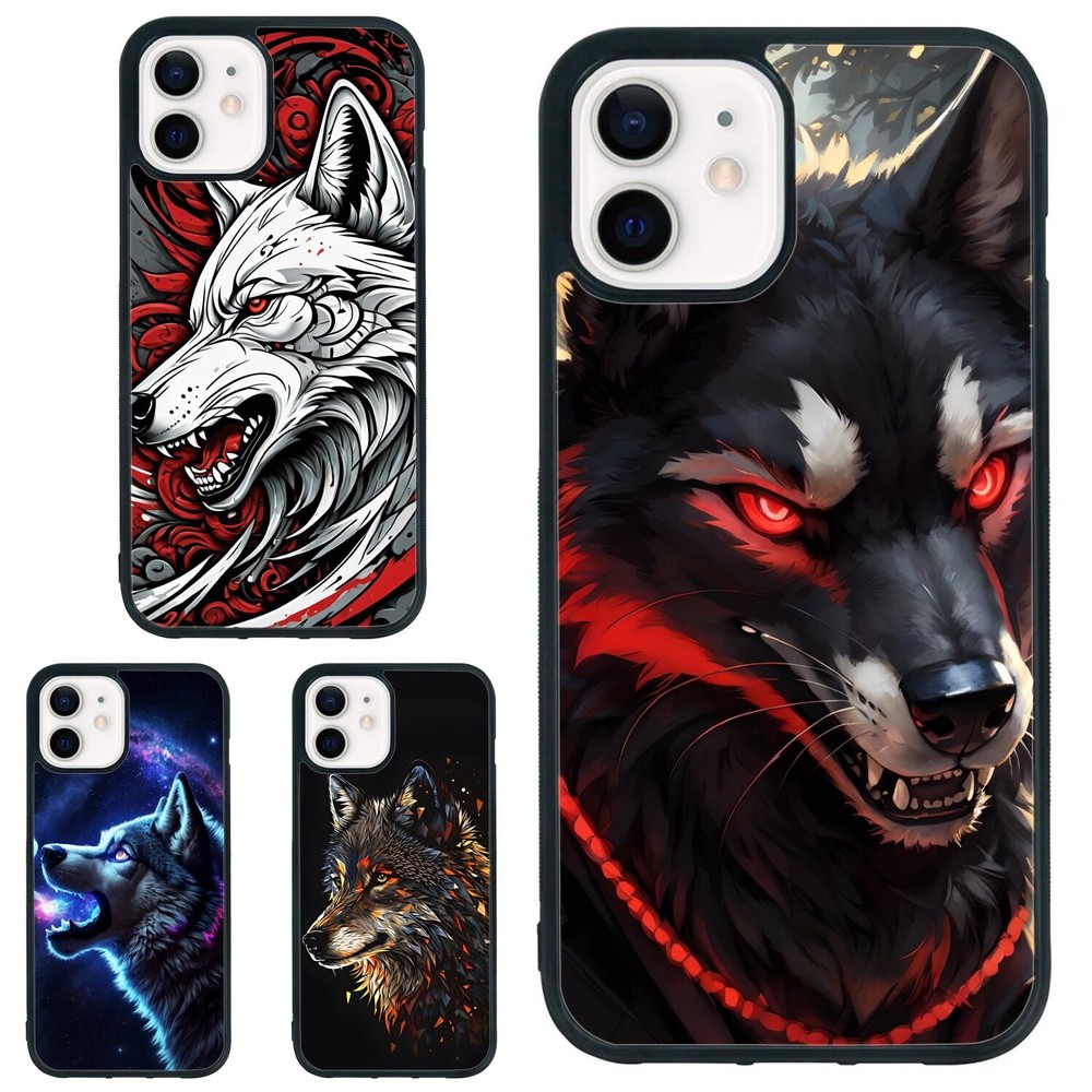 wolf growl majestic Anti scratch Cover For iPhone XS XR 6 7 8 Plus SE 2nd 3rd