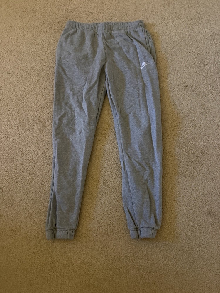 Grey Nike Cuffed Sweatpants Size Medium