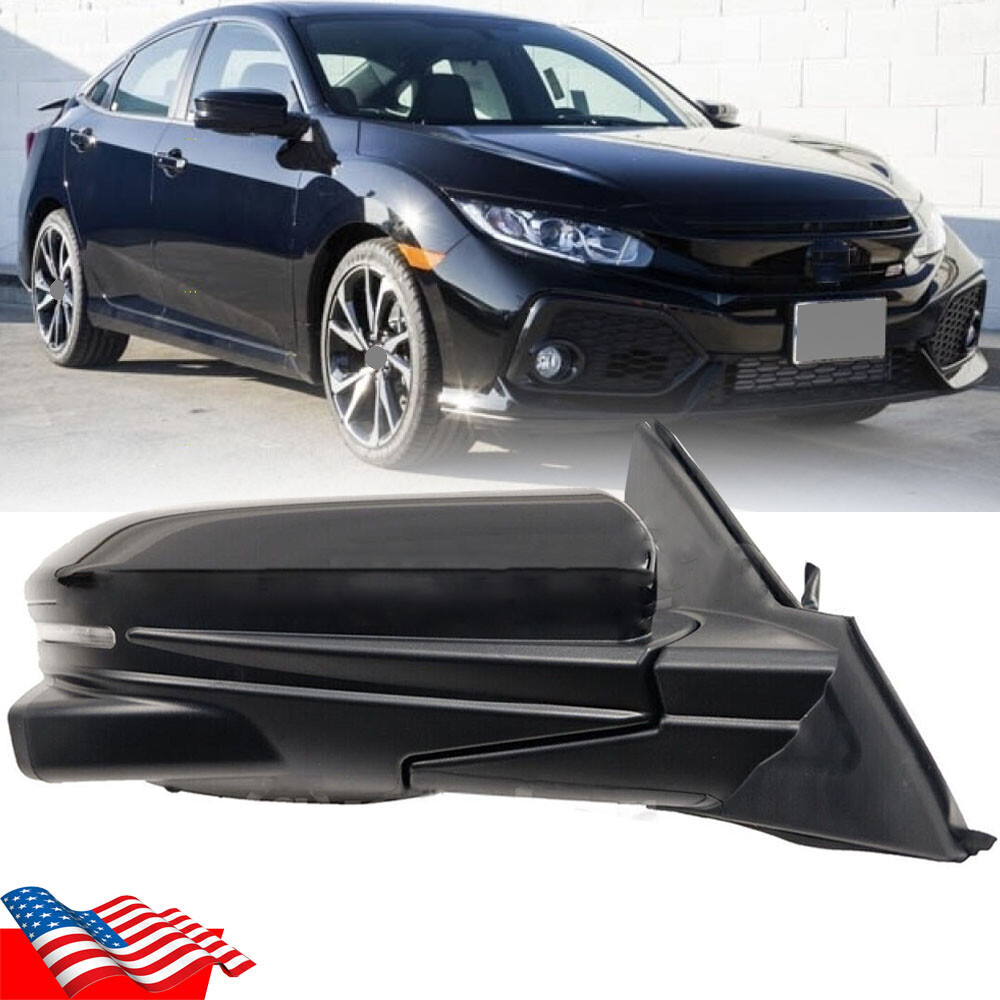 For Honda Civic Sport Touring 17-21 14Pin RH Side Mirror Heated Camera W/Signal