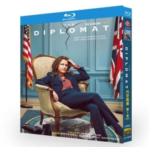The Diplomat Season 1 Blu.ray 2 Disc BD TV Series All Region English Audio Boxed