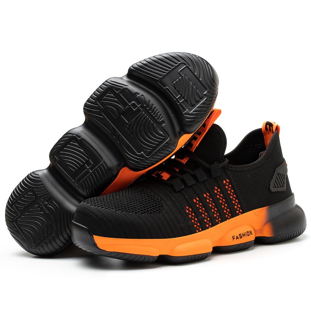 Mens Safety Boots Steel Toe Cap Trainers Work Shoes Lightweight | UK SIZE 9