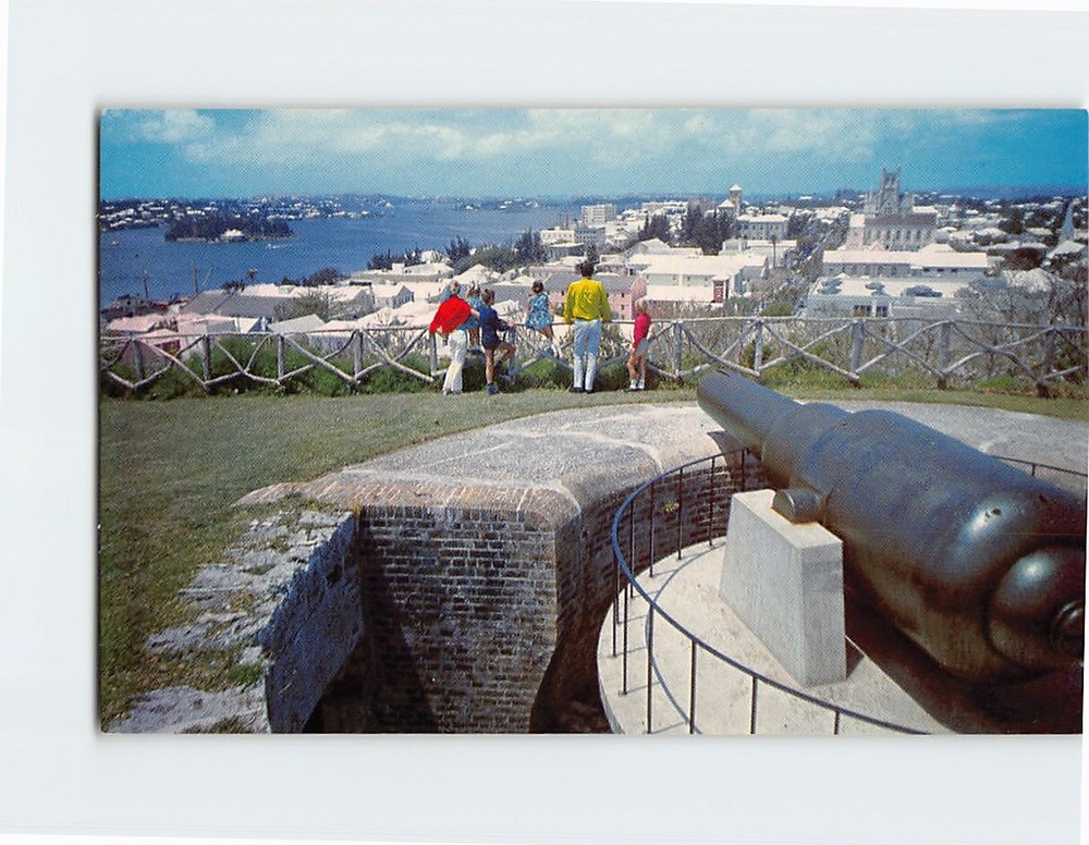 Postcard Fort Hamilton Bermuda Hamilton British Overseas Territory