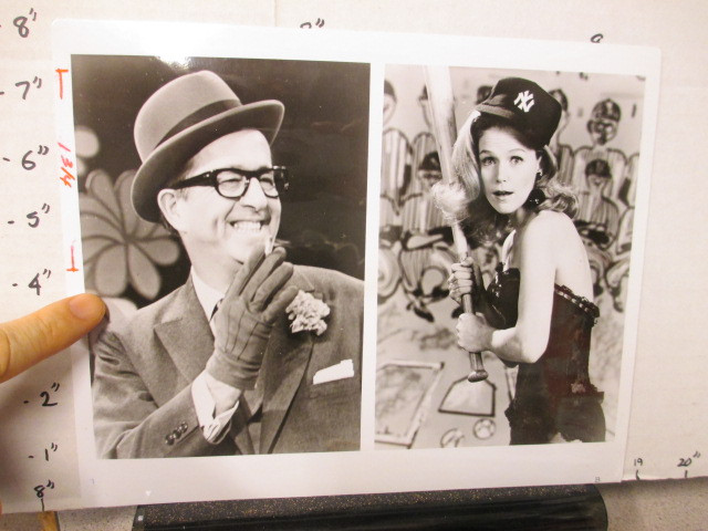 1967 NBC promo photo Damn Yankees Lee Remick lingerie Phil Silvers