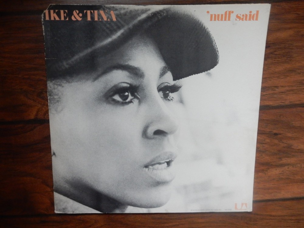 IKE & TINA 'Nuff Said 1971 Vinyl LP United Artists UAS-5530 - G+